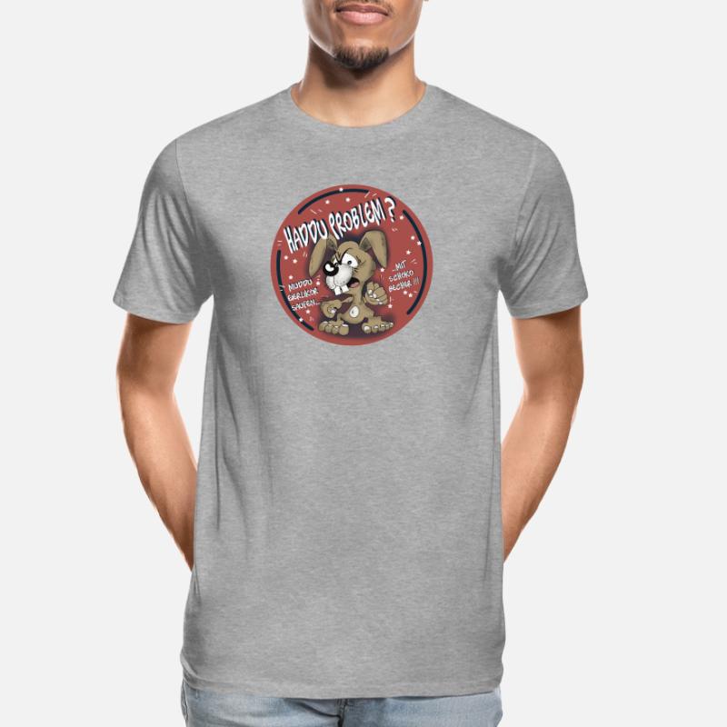 Haddu Problem Männer Premium Bio T-Shirt
