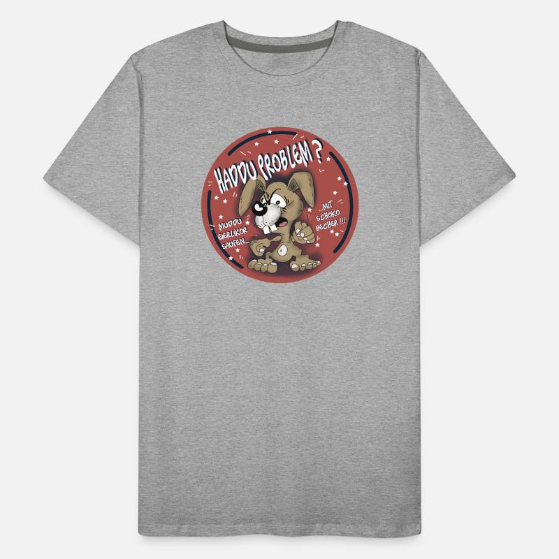 Haddu Problem Männer Premium Bio T-Shirt