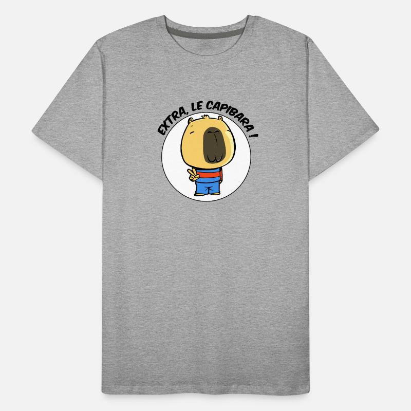 Extra, le capibara T-shirt bio Premium Homme