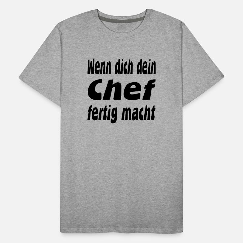 Chef Männer Premium Bio T-Shirt