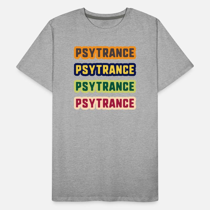 Psytrance-Farbstack Männer Premium Bio T-Shirt