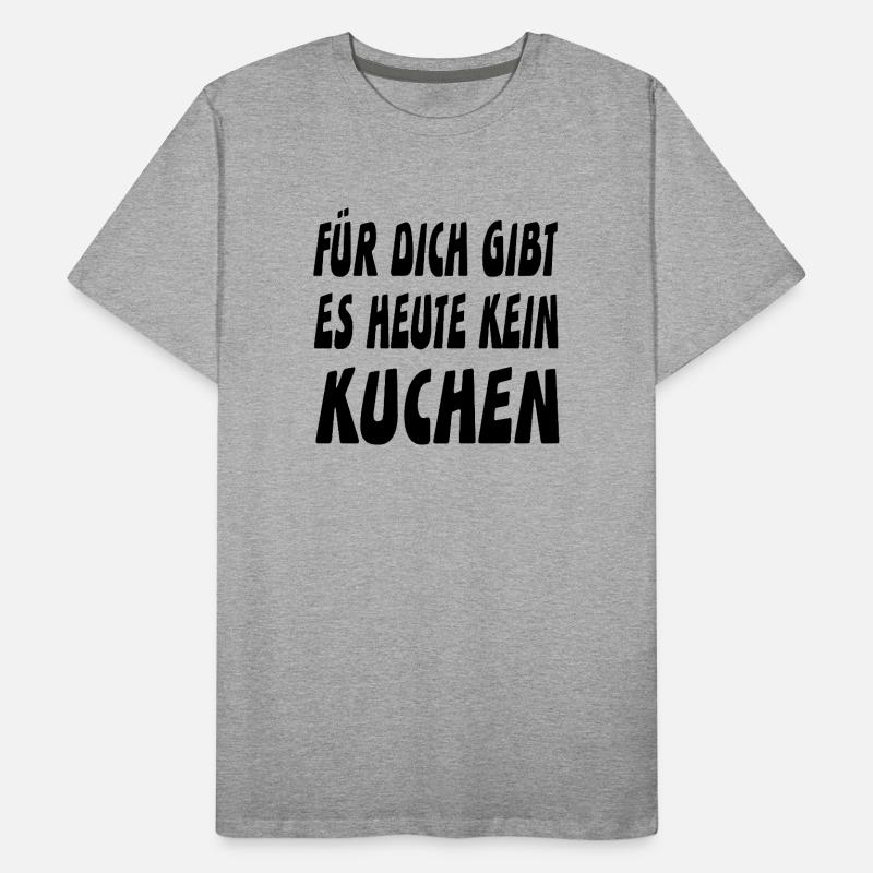 Kuchen Männer Premium Bio T-Shirt