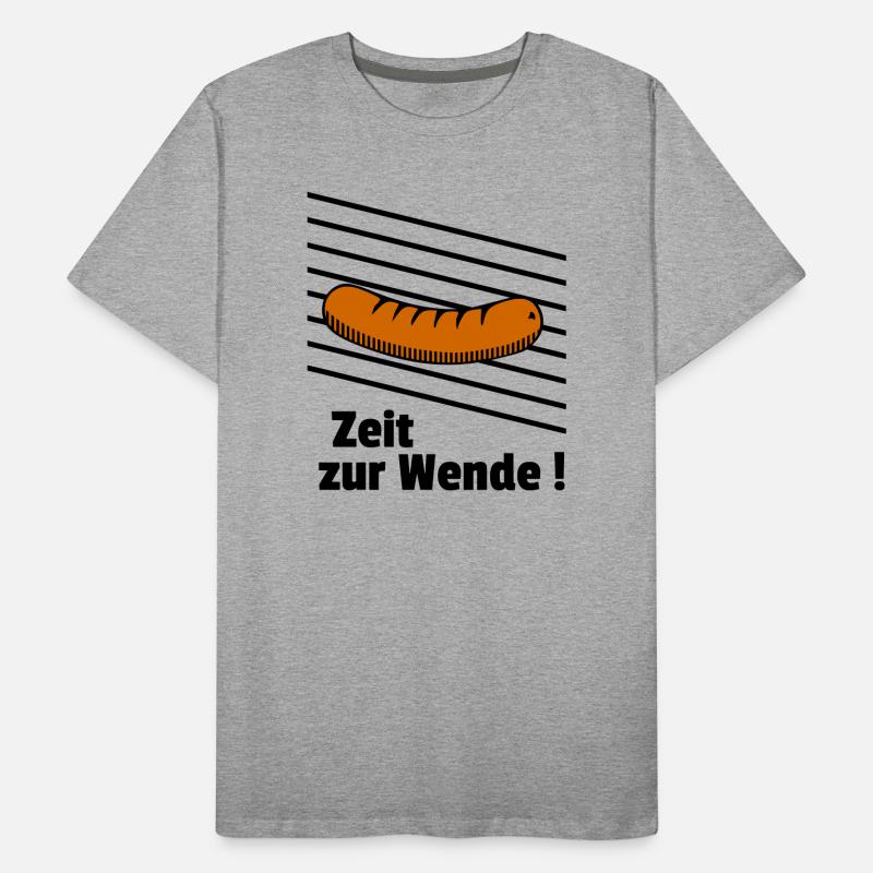 Wurst Wende Männer Premium Bio T-Shirt
