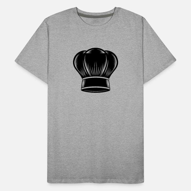 Chef hat Men's Premium Organic T-Shirt