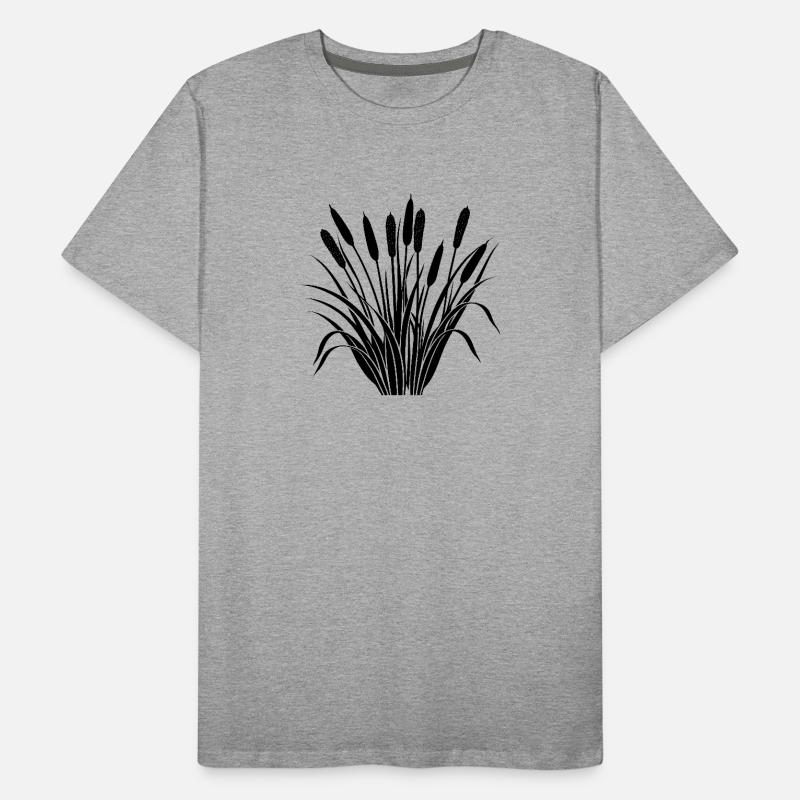 Cattail Men's Premium Organic T-Shirt