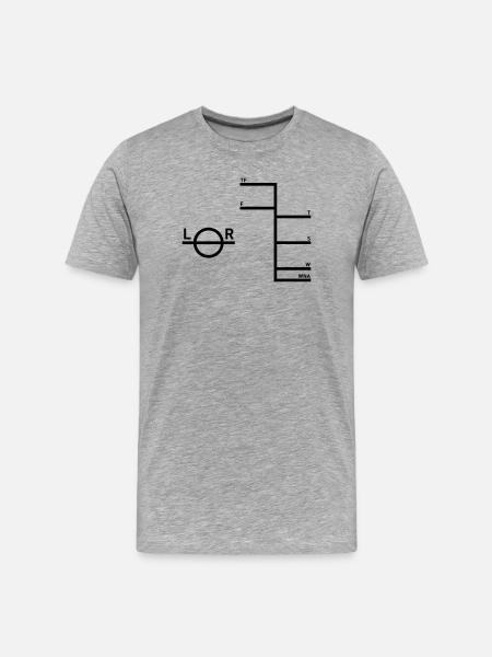 Plimsoll - Seafaring Sailing Ships Captain - Men's Premium Organic T-Shirt - heather grey