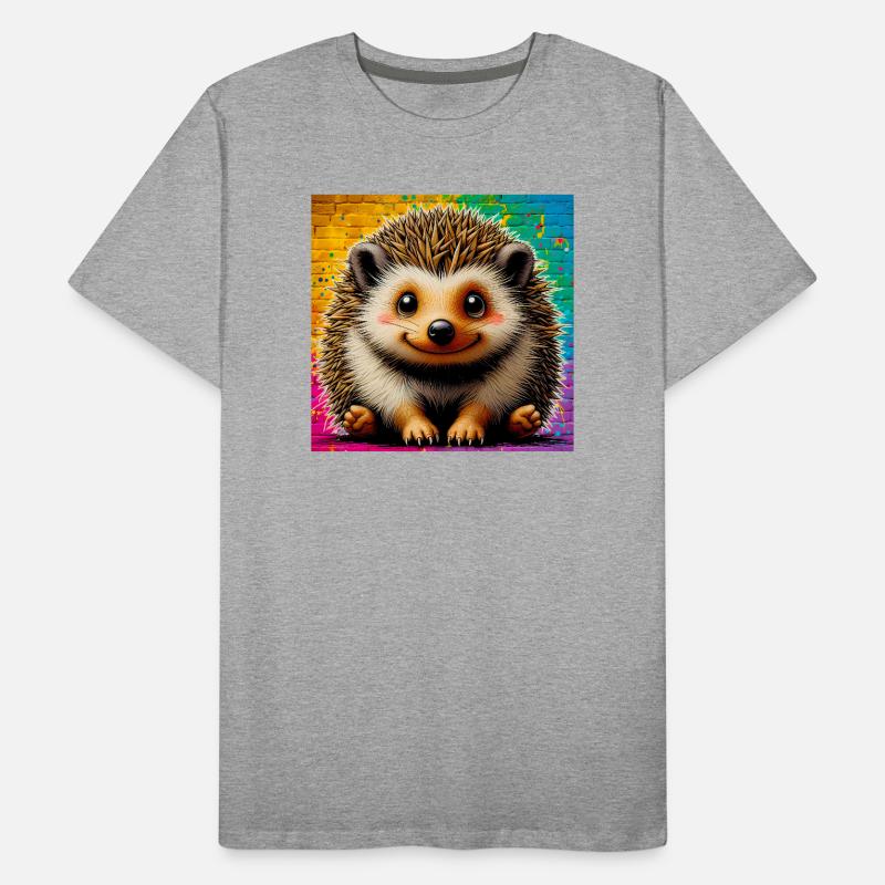hérisson T-shirt bio Premium Homme