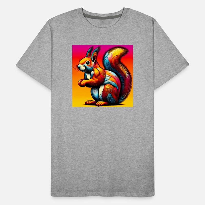squirrel Men's Premium Organic T-Shirt