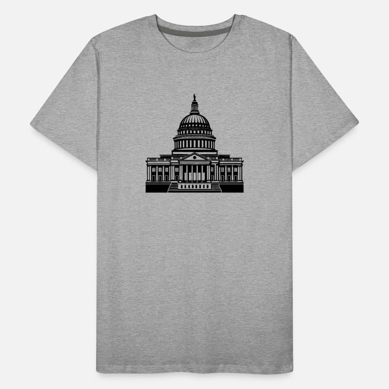 Washington D.C. capitol Men's Premium Organic T-Shirt