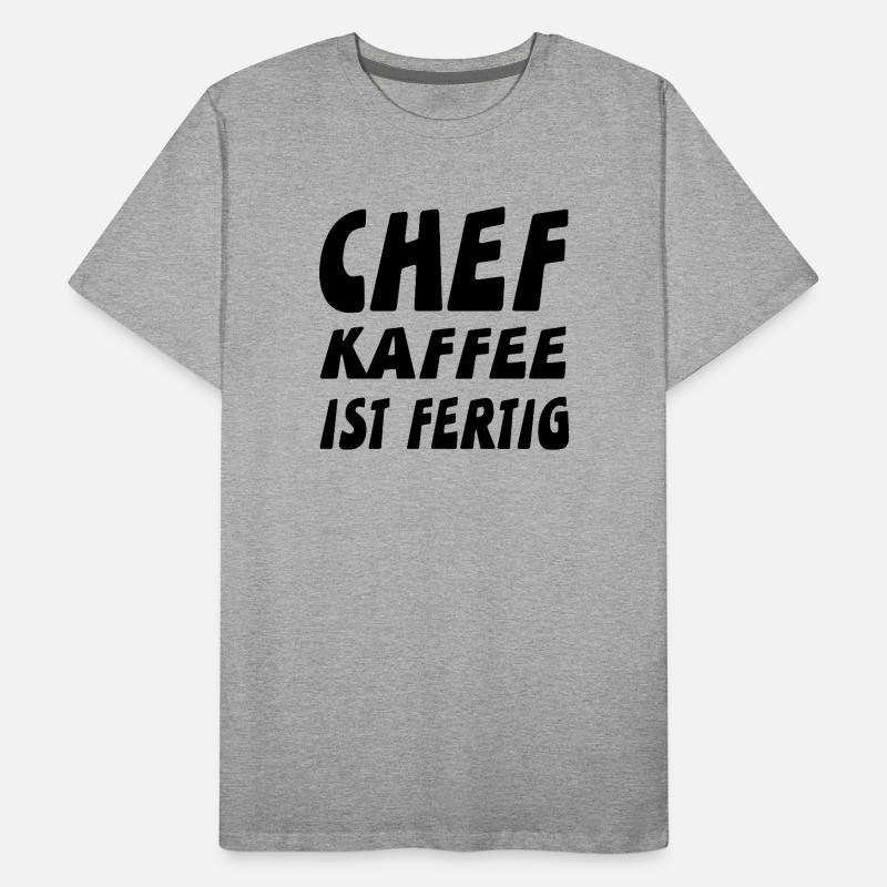 Chef Männer Premium Bio T-Shirt