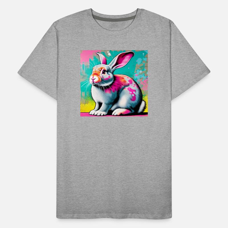 rabbit Men's Premium Organic T-Shirt
