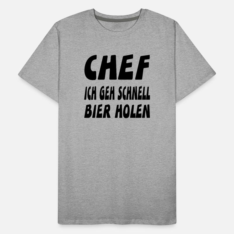 Chef Männer Premium Bio T-Shirt