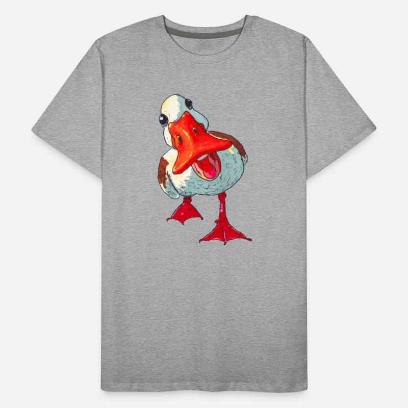 Duck Men's Premium Organic T-Shirt