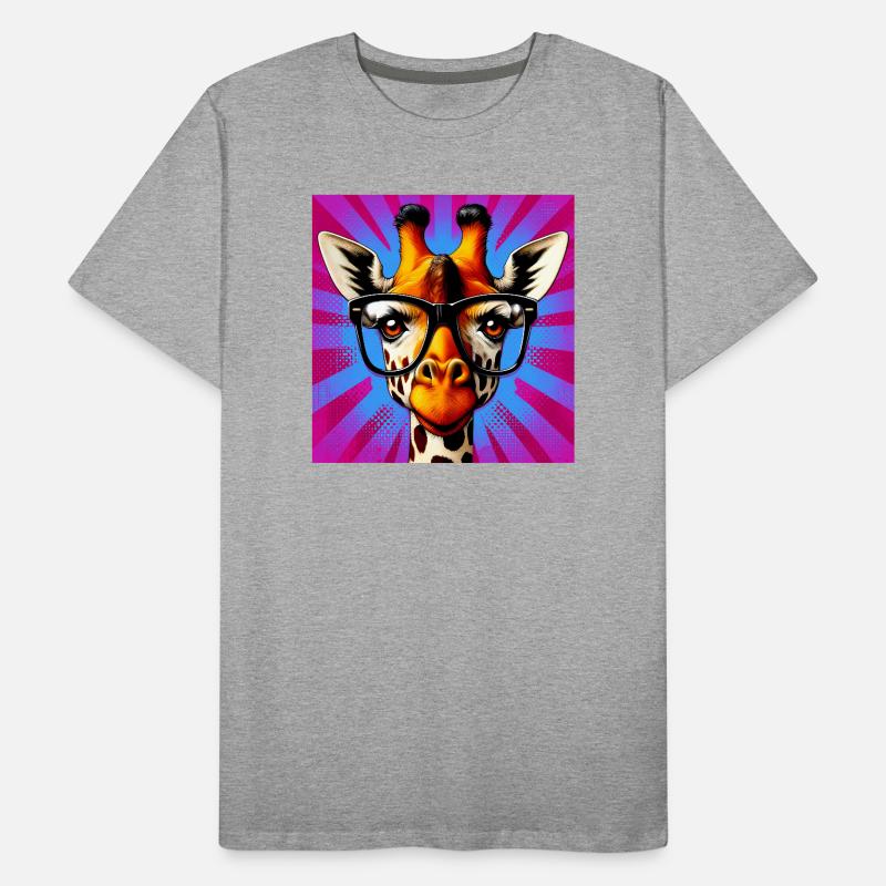 giraffe Men's Premium Organic T-Shirt