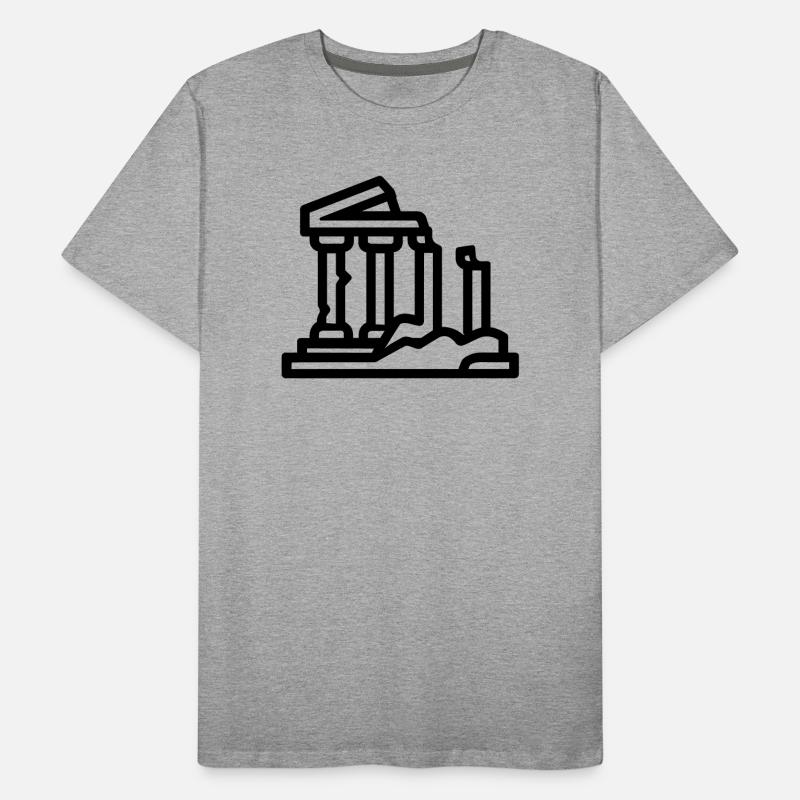 ruines T-shirt bio Premium Homme