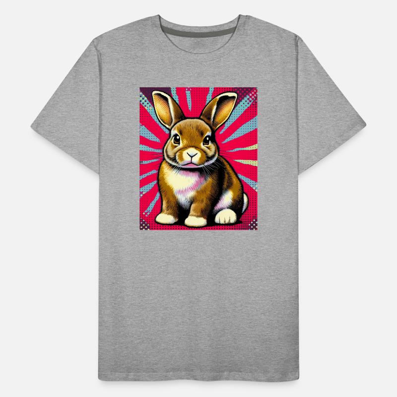 rabbit Men's Premium Organic T-Shirt
