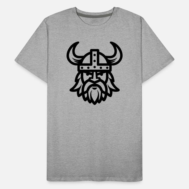 Wikinger Männer Premium Bio T-Shirt