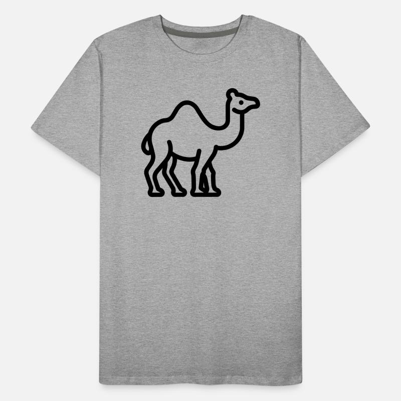 camel Men's Premium Organic T-Shirt