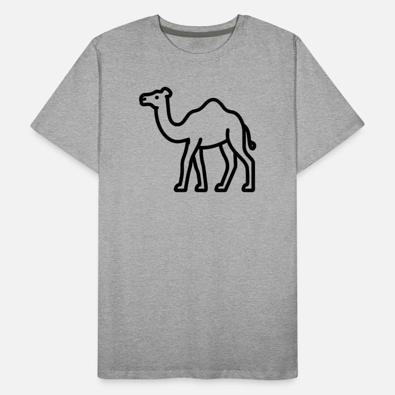 camel Men's Premium Organic T-Shirt