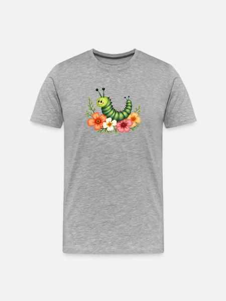 Chenille - T-shirt bio Premium Homme - gris chiné