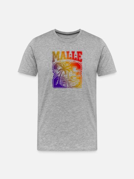 Malle 2026 Jersey Multicoloured - Men's Premium Organic T-Shirt - heather grey