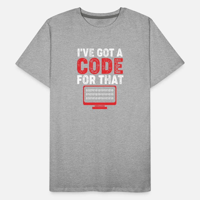 Codeur médical T-shirt bio Premium Homme