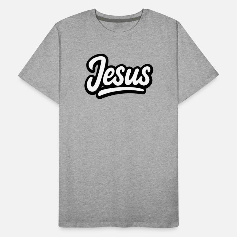 Jésus T-shirt bio Premium Homme