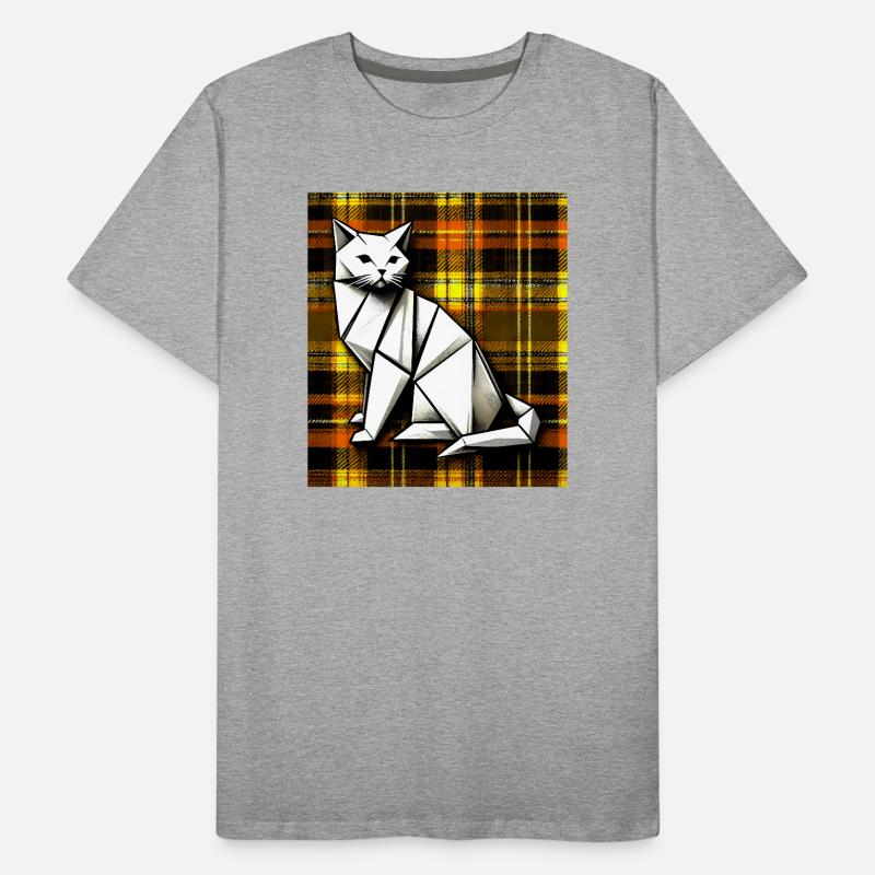cat Men's Premium Organic T-Shirt