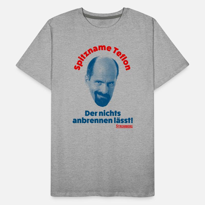 Stromberg Spitzname Teflon Mit Spruch Männer Premium Bio T-Shirt