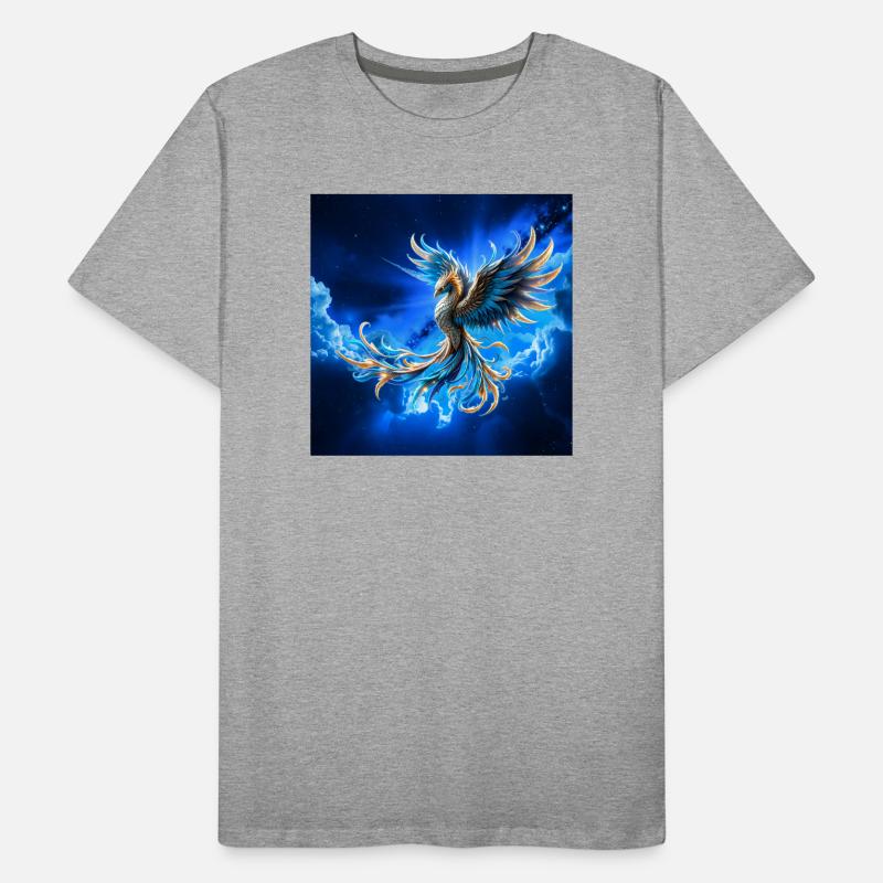 Phénix du Ciel de Feu T-shirt bio Premium Homme