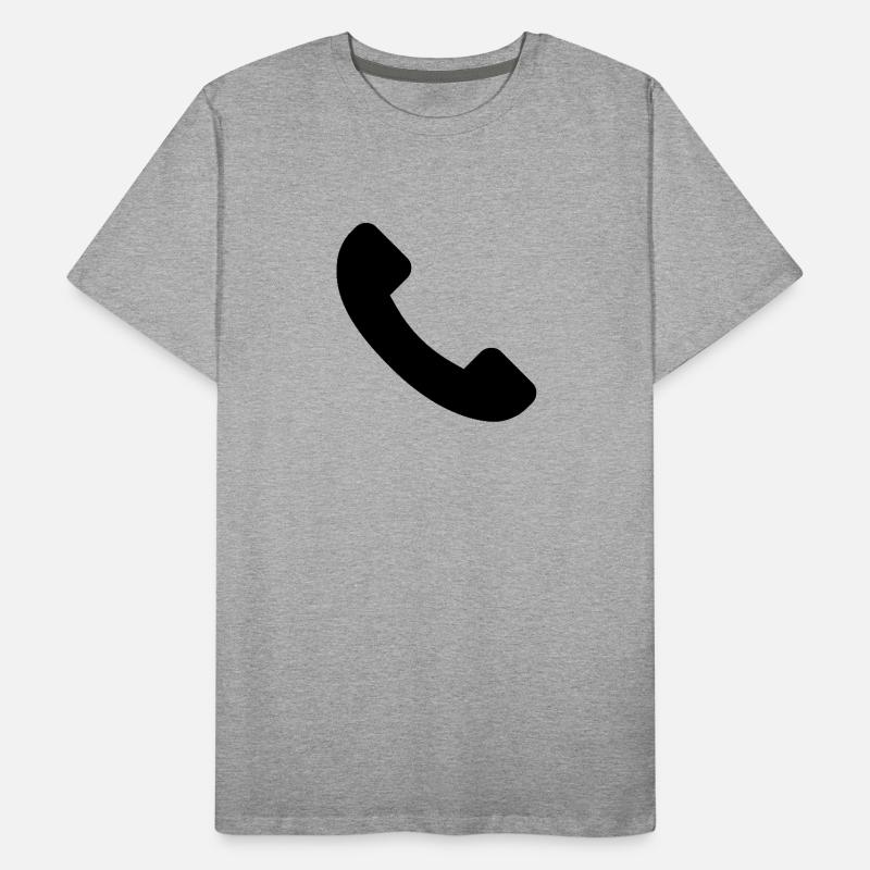 Telefon Männer Premium Bio T-Shirt