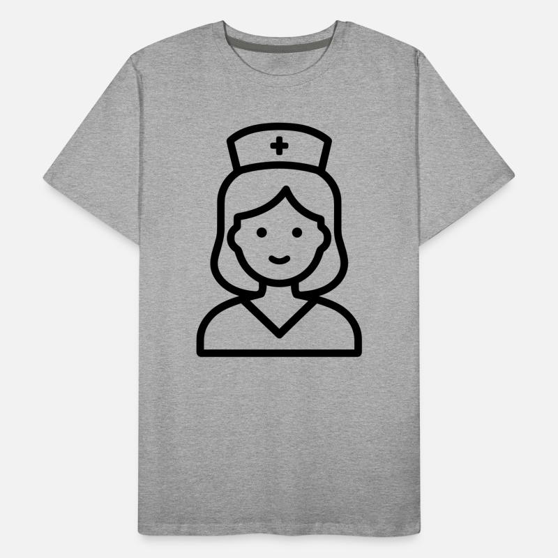 infirmière T-shirt bio Premium Homme