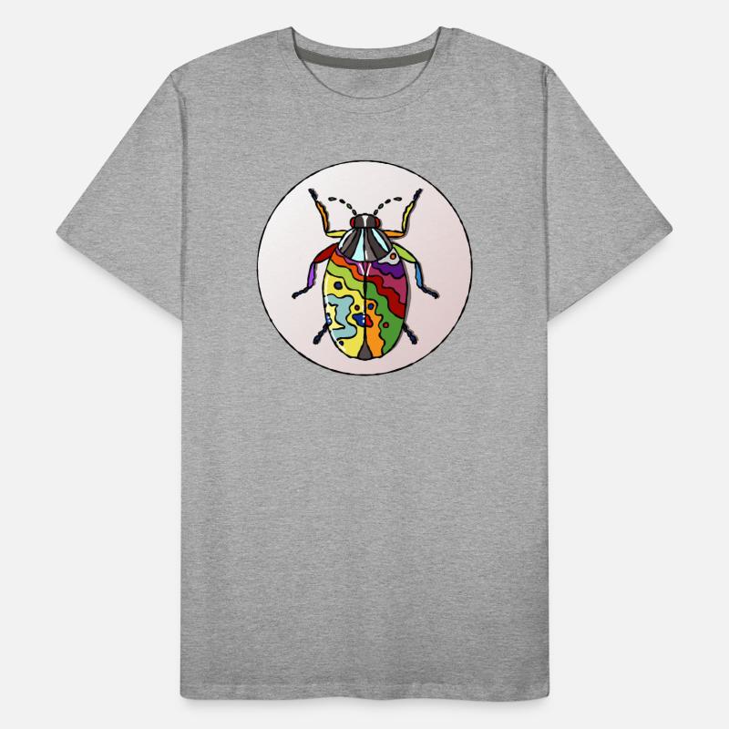 Lebender Regenbogenkäfer Männer Premium Bio T-Shirt