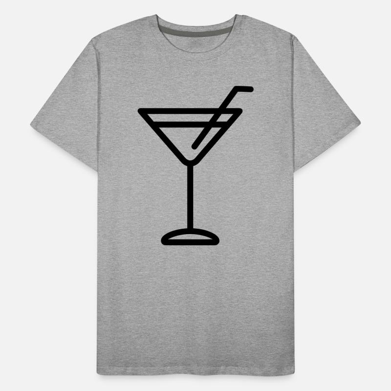 cocktail T-shirt bio Premium Homme