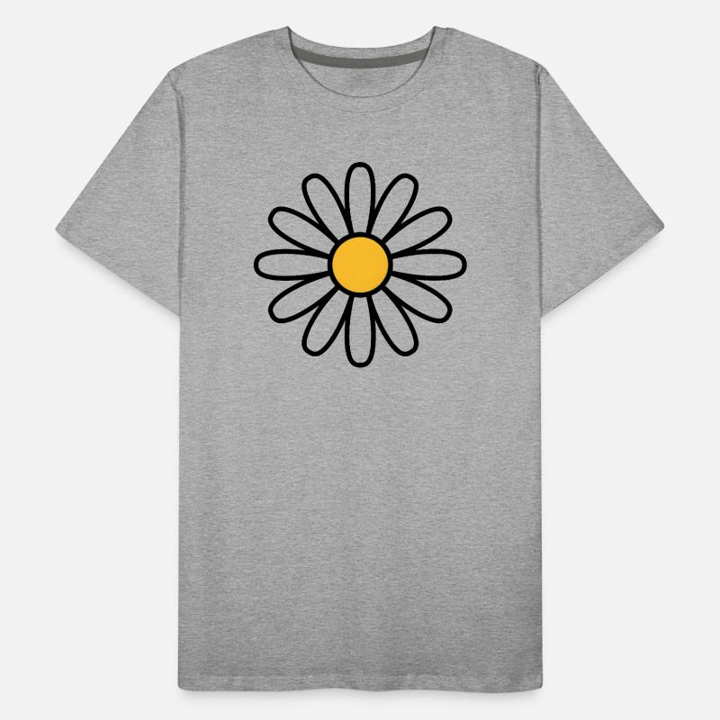 daisy Men's Premium Organic T-Shirt