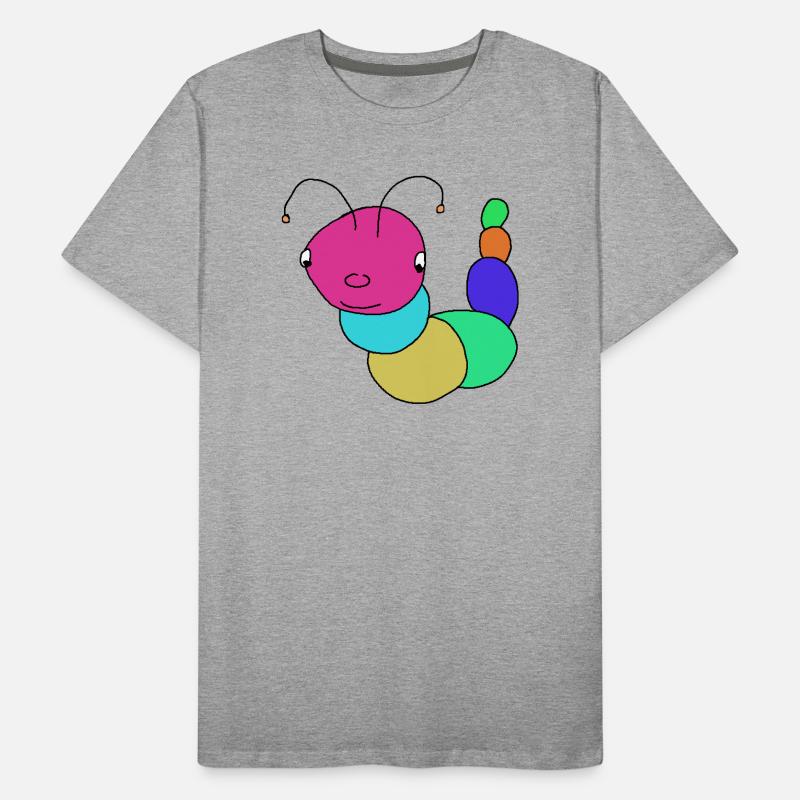 Chenilles, chenilles, bébés chenilles T-shirt bio Premium Homme
