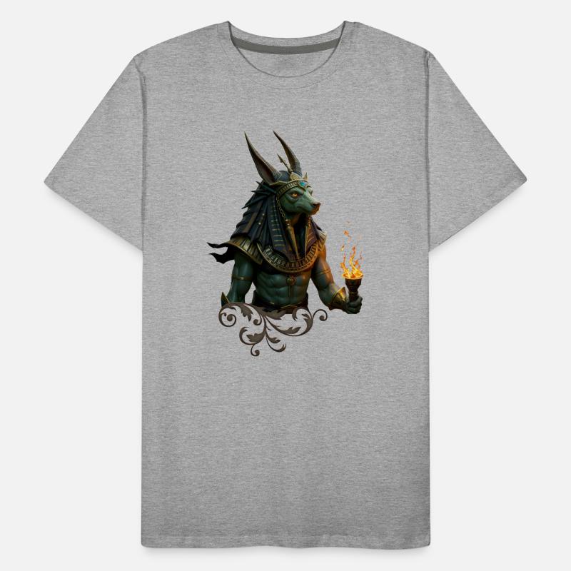 Dragon Egyptian Fire Priest Men's Premium Organic T-Shirt