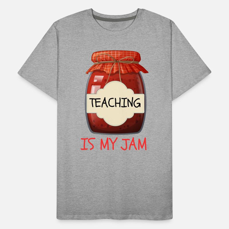 L’enseignement est mon professeur de jam T-shirt bio Premium Homme