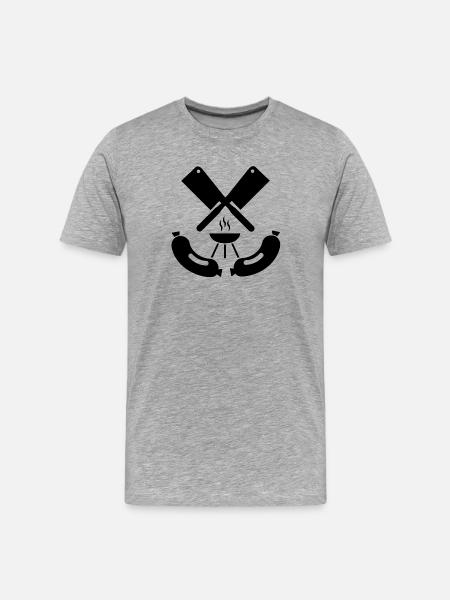 Griller - T-shirt bio Premium Homme - gris chiné