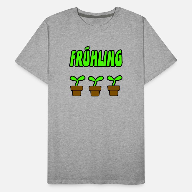 Frühling Männer Premium Bio T-Shirt