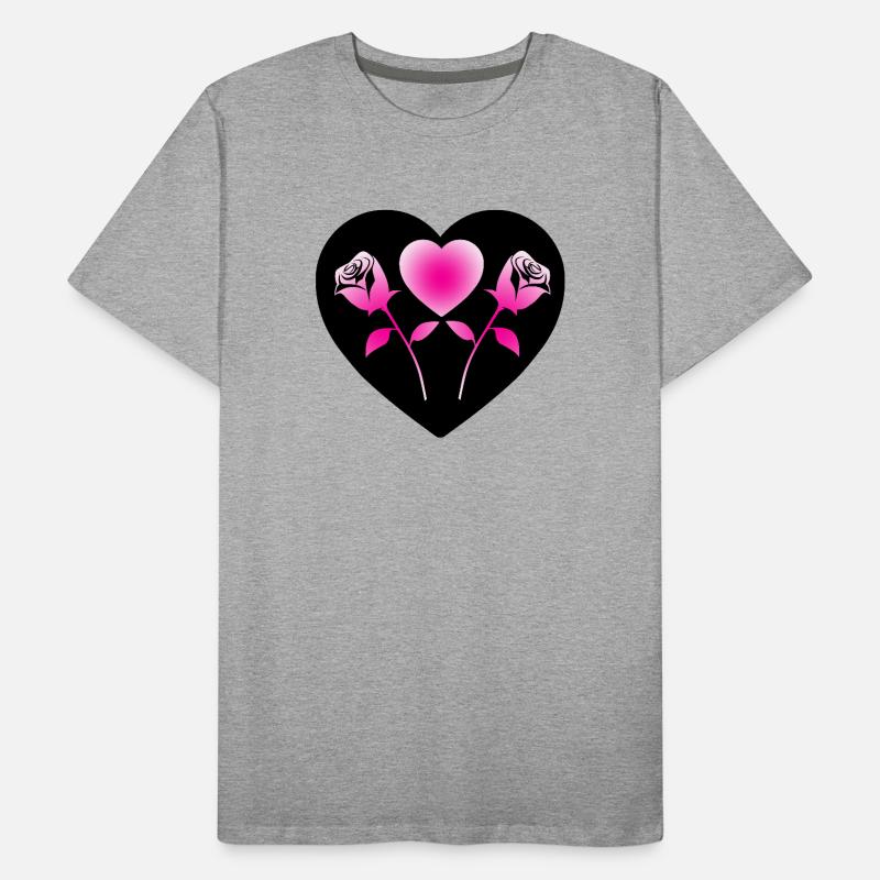 Roses T-shirt bio Premium Homme