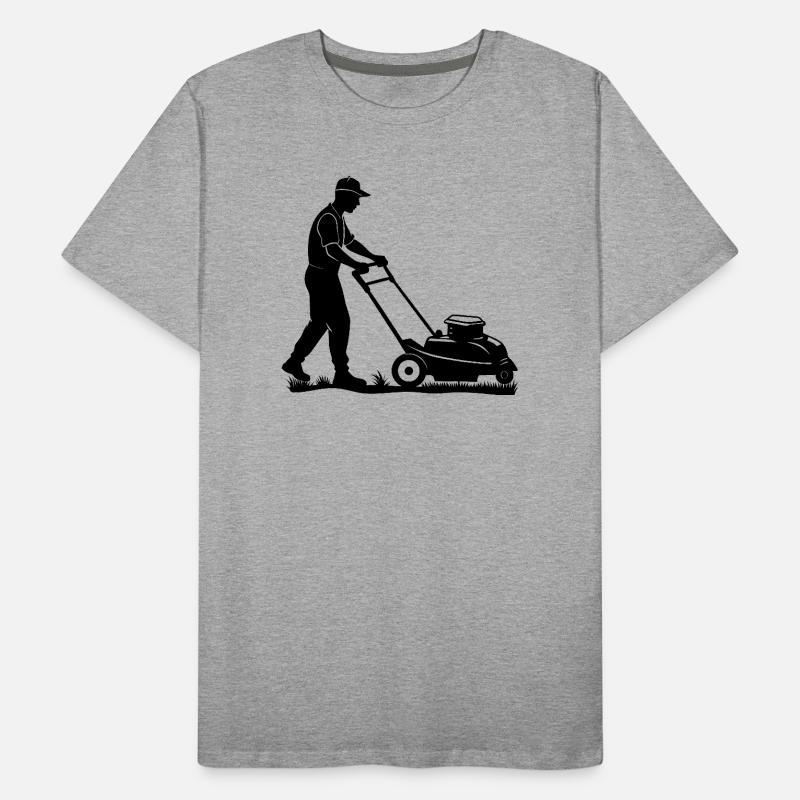 lawn mower Men's Premium Organic T-Shirt