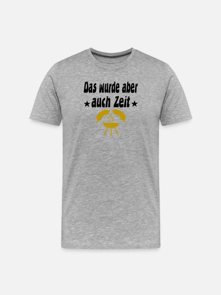 Griller - T-shirt bio Premium Homme - gris chiné