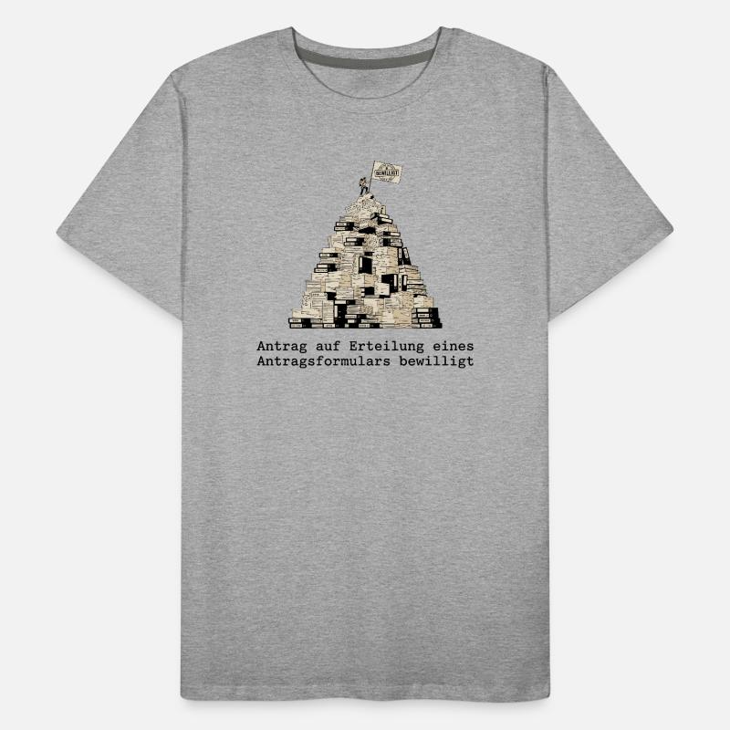 Demande de formulaire de demande T-shirt bio Premium Homme