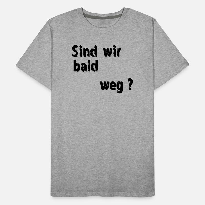 Nous partirons bientôt T-shirt bio Premium Homme