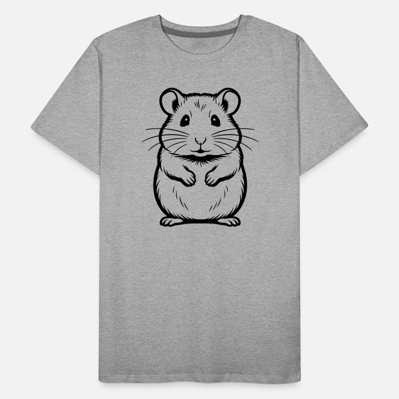 hamster T-shirt bio Premium Homme