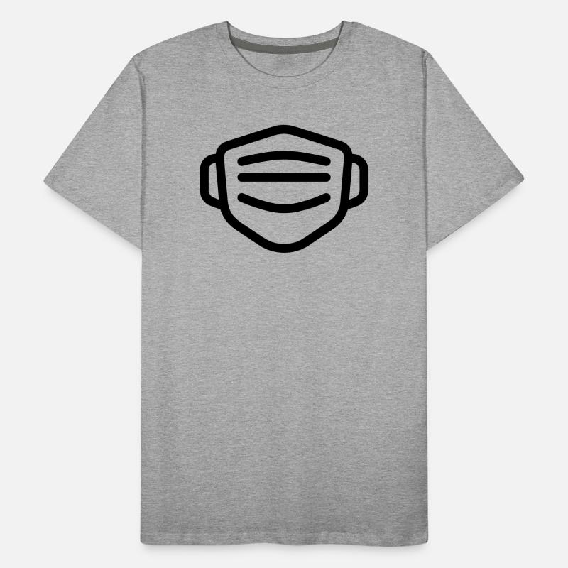 mask Men's Premium Organic T-Shirt