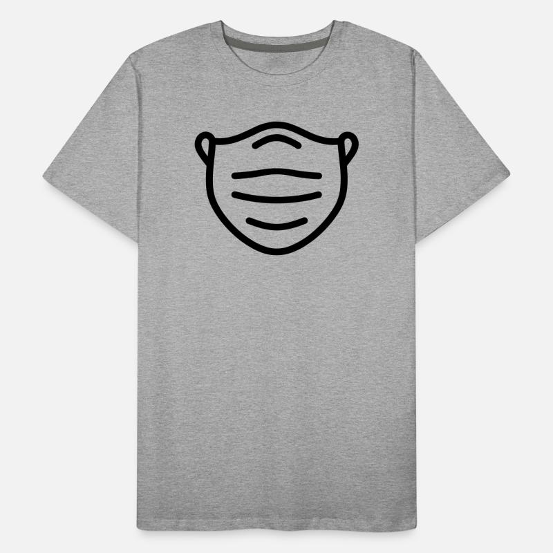 masque T-shirt bio Premium Homme