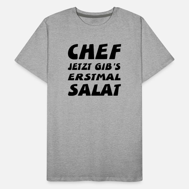 Chef Männer Premium Bio T-Shirt