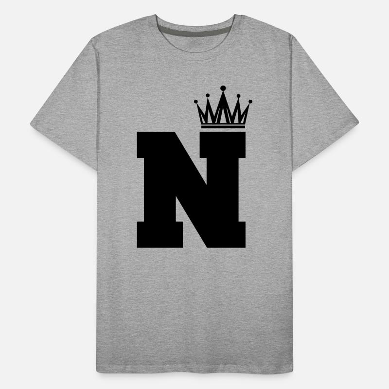 N Crown Men's Premium Organic T-Shirt